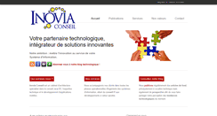 Desktop Screenshot of inovia-conseil.fr